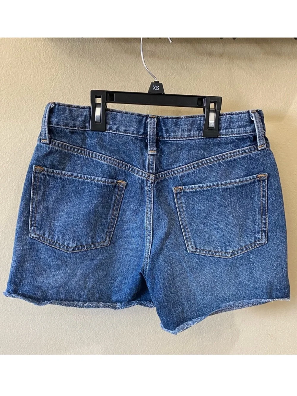 Girls Old Navy High Rise Distressed Denim Shorts